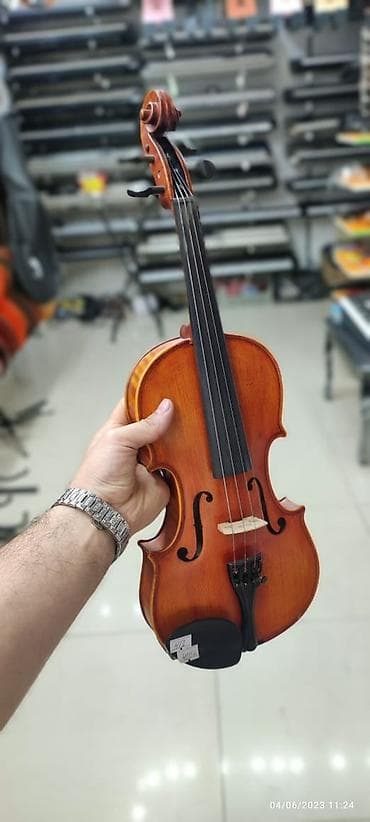 akustik gitara satisi: Skripka, violin Rast musiqi alətləri mağazası. Əhmədli, İnşaatçılar — 1