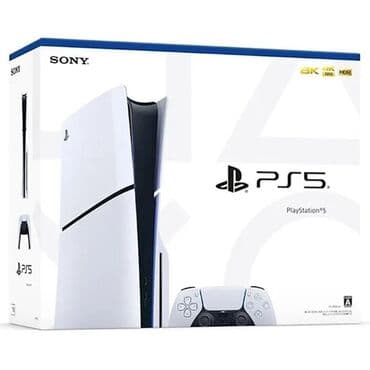 oyun rolari: PlayStation 5 oyun konsolu – ağ rəng, üstündə orijinal DualSense — 3