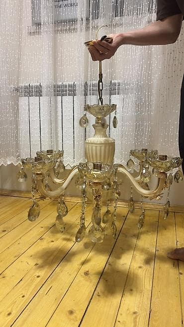 Çılçıraq, 6 lampa, Metal — 2