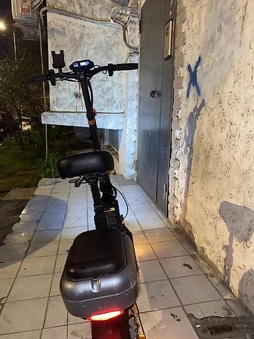 suktur: Elektrik skuter – Ruitoo ekranlı, oturacaqlı, arxa baqaj qutulu — 4