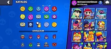 Brawl Stars hesabı – yüksək inkişaflı və tam kolleksiya yönümlü profil — 5