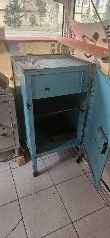 Ofis dolabları: Metal şkaf – kilidli - Material: tam metal konstruksiya - Rəng: mavi — 4