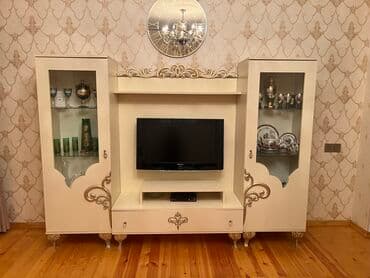 işlenmiş mebeller satilir: İşlənmiş, TV stend, Kredit yoxdur — 5