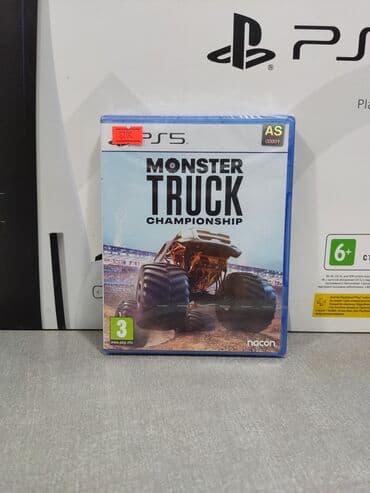 oyun sukanı g29: Playstation 5 üçün monster truck oyun diski. Tam yeni, original — 1