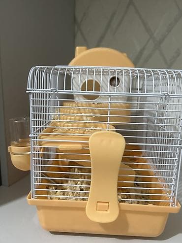 Heyvanlar üçün mallar: Hamster üçün tam avadanlıqlı qəfəs dəsti çinsi qızdı - Material — 3