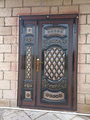 Dekorativ divar panelləri: Metall qapılar – fərdi dizayn və istehsal - Material: qalın divarlı — 5