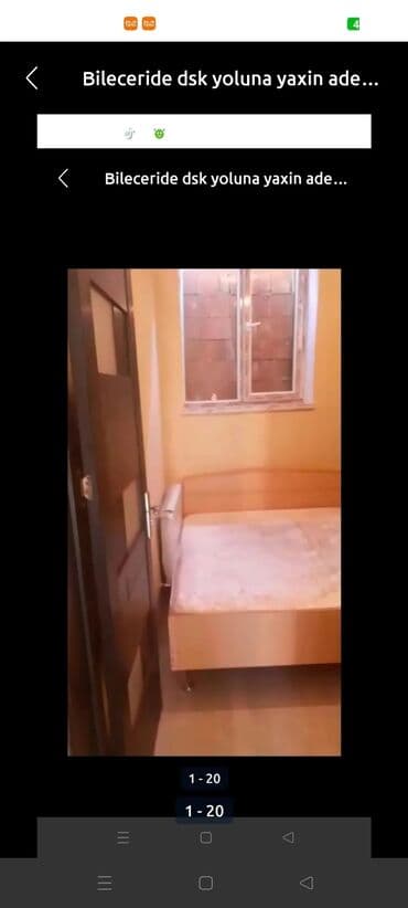 agdasda kiraye evler 2022: 60 kv. m, 2 otaqlı, Qaz, Su, Kanalizasiya — 1