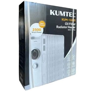 электрическая плита: Масляный радиатор, Kumtel, Нет кредита, Платная доставка, Самовывоз, Доставка в районы — 1