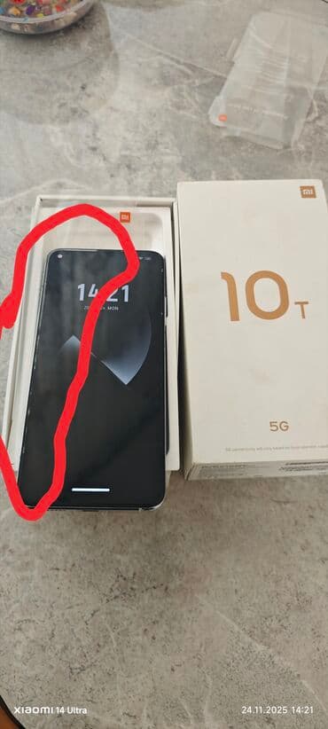 samsung j3 2017 qiymeti: Xiaomi Mi 10T, 128 GB, rəng - Göy, 
 Barmaq izi — 3
