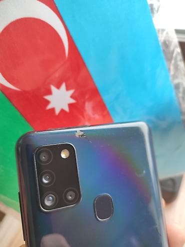 500 manat telefonlar: Samsung Galaxy A21S, 64 GB, rəng - Göy, Sensor, Barmaq izi, İki sim kartlı — 6