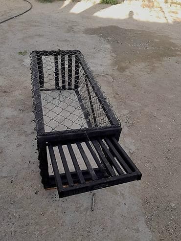 boyuk qefes: Metalkarkas canlı tələ/qəfəs - Material: qalın divarlı polad profil — 6