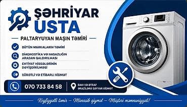 nokia c3 00: Şəhriyar Usta – Paltaryuyan maşın təmiri - Bütün markaların təmiri - — 1