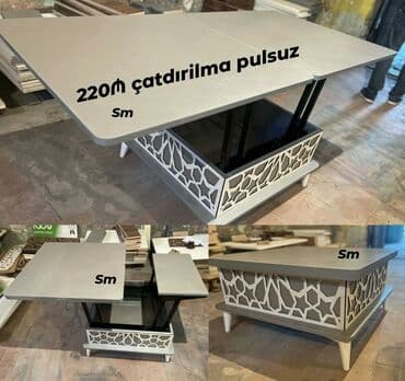 qadınlar üçün transformer gödəkçələr: *Transformers masalar* hazır elde Ölçü bağlı60/90 sm Açılan zaman — 1