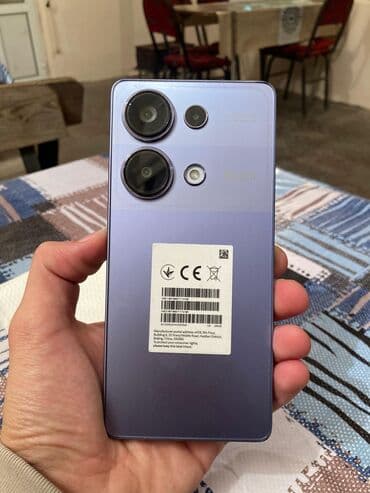 флешка на телефон fly: Redmi Note 13 Pro, 256 GB, rəng - Bənövşəyi, Barmaq izi — 1