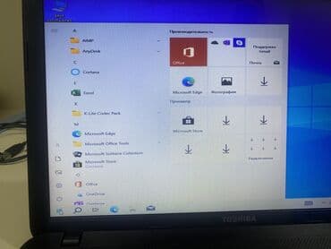 komputer core 2 duo: Toshiba Satellite noutbuk Xüsusiyyətlər: - Ekran: 15.6" geniş format — 2