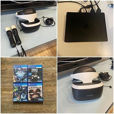 PS5 (Sony PlayStation 5): 400 Azn Playsteysn Virtual Realliq 4 əla veziyyetde 4 eded Oyunda — 1