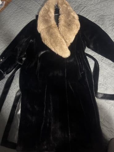 Sviterlər: Kürk, rəng - Qara — 1