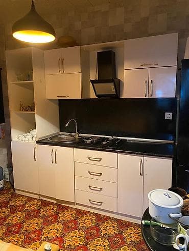 Mətbəx mebeli 220 AZN❗ Eni 2.30 sm, hunduru 2.20 sm.Üstündə