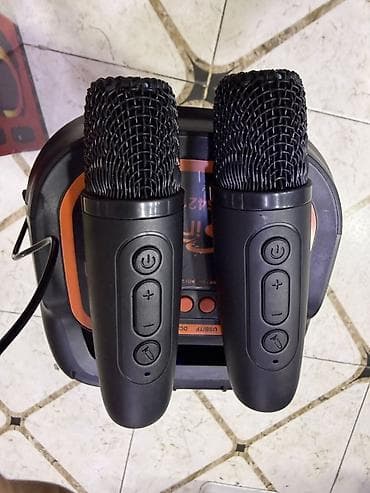 ses yazan diktafon: SING-e ZQS42105W taşınabilən karaoke səs sistemi - Güc: 2 x 10W — 4