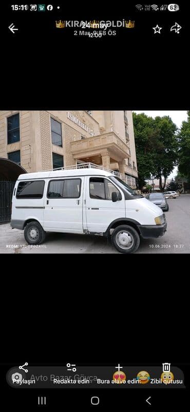 turbo az traktor mtz 80: QAZ GAZel: 2.5 l | 2000 il 220000 km Mikroavtobus — 4