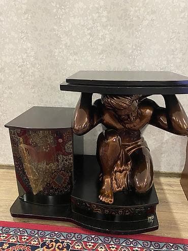 mebel aksesuari: Düz TV altlığı, Polkalı, Laminat — 2