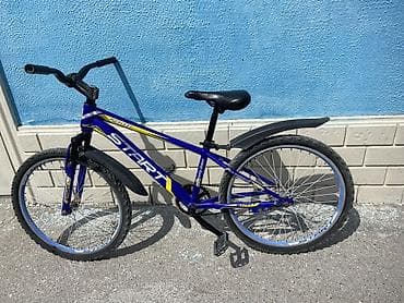 velosiped təkəri: İşlənmiş İki təkərli Uşaq velosipedi Start, 24", sürətlərin sayı: 1, Ünvandan götürmə — 2