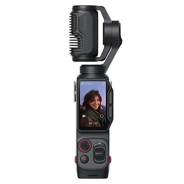 Kompakt stabilizatorlu cib kamerası – vlog, səyahət və sürətli