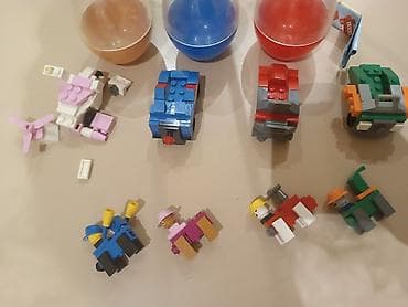 kinder surprise oyuncaqları: Komeye tələsən itlər rav patrol legosi — 2