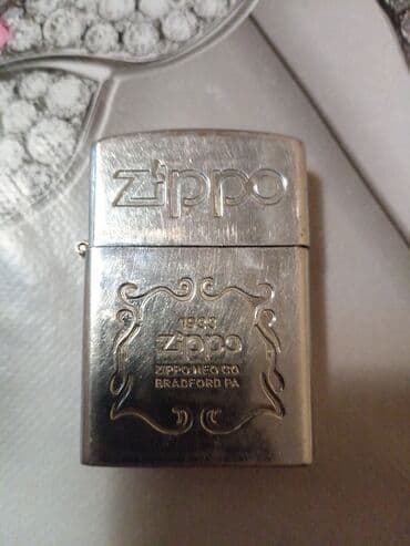 зажигалки zippo бишкек: Zippo metal alışqan - Brend: Zippo - Korpus: parlaq metal, kabartma — 1