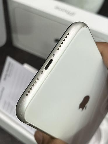 iphone simli qulaqlıq: IPhone 11, 128 GB, Ağ, Zəmanət, Face ID, Sənədlərlə — 5