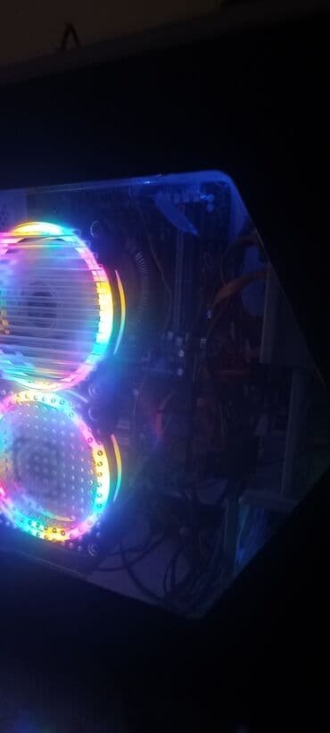 ноутбук: RGB işıqlandırmalı monitor, klaviatura, siçan və sistem bloku daxil — 2