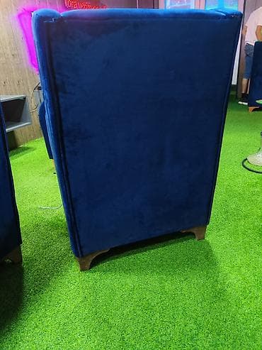 kreslo tek: Məhsul: Tək nəfərlik kreslo - Rəng: tünd göy (royal blue) - Parça — 5