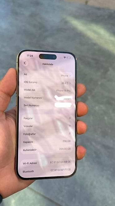 ipad pro 2021: IPhone 15 Pro, 256 GB, Gümüşü, Face ID — 8