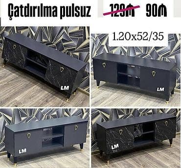 metbext mebil: TV STEND / TV altı Yeni və sifarişlə. Qiymət : 90₼ Ölçü  — 1