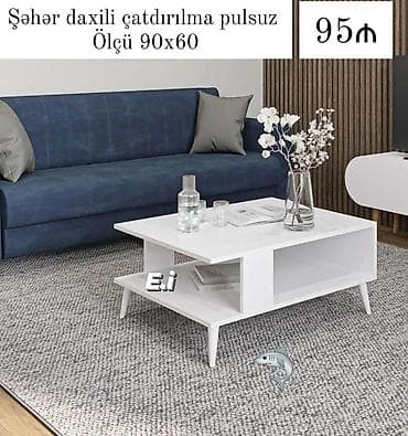 lalafo gence mebel: Düz masa, Açılmayan, Təkərsiz, Zəmanətsiz — 1