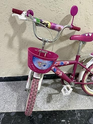 velosibet 26: Uşaq velosipedi – qızlar üçün, bənövşəyi/çəhrayı dizayn — 3