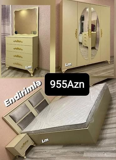 fabrik mebelleri: Yataq Mebeli Fabrik istehsalidir. Reng secimleri var. Catdirma — 1