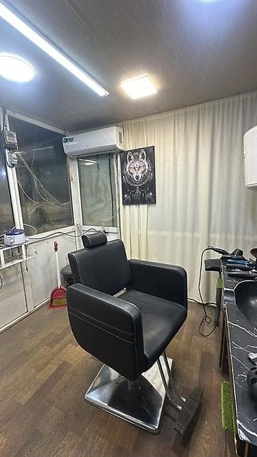 rumin mebel: Peşəkar bərbər/kosmetologiya kreslosu Berbes kreslosu Saç kesim — 1