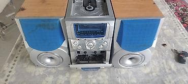 mini xaladennik: Super Sunny SS-28K ev audiosistemi - 3 hissəli mini mərkəz: iki taxta — 3