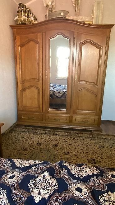 taxta ref: İkinəfərlik çarpayı, Dolab, İşlənmiş — 3