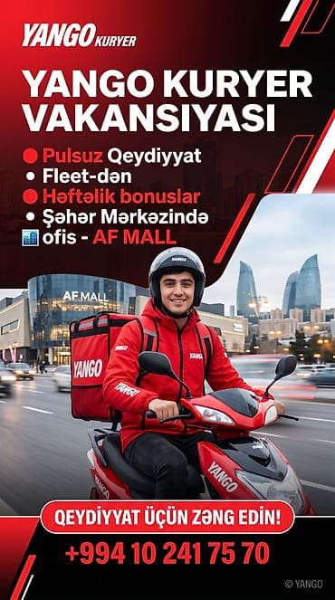 is elanlari 2018 daye: Sürücü-kuryer tələb olunur, Şəxsi nəqliyyat vasitəsi ilə, Ayda 2 dəfə ödəniş, Təcrübəsiz — 1