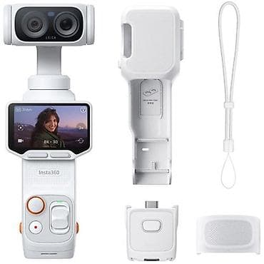 Insta360 kamera dəsti – portativ, LCD ekranlı, iki obyektivli 3D/VR