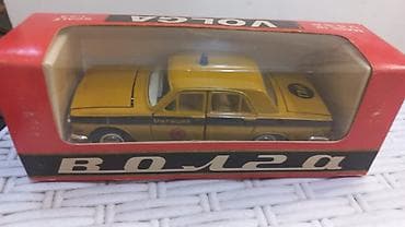 Sovet istehsalı “VOLGA” miqyaslı model avtomobil – milisiya versiyası