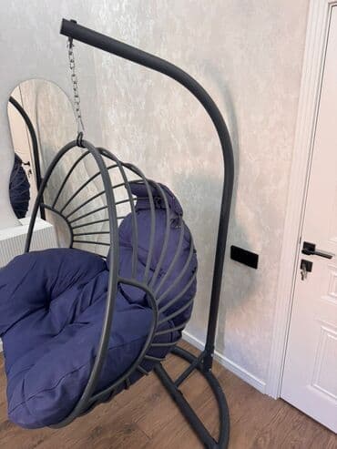 bağ yellencekleri: Стул-качели, Без зонтика, Металл — 5