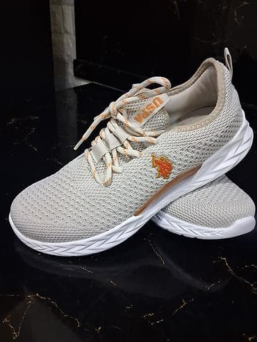 krasovka kişi: US Polo Assn. kişi idman ayaqqabısı - Model: USPA brendi, yan hissədə — 3