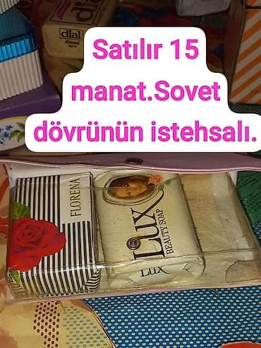 kaşlok kişi: - Kişilər üçün ətirlər – bir ədəd 55 manat. Qutulu çeşidlər: Rival — 2