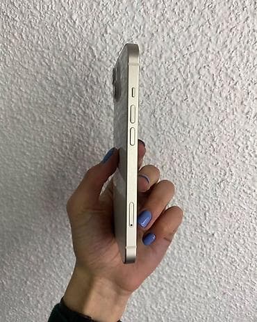 elit optimal telefonlar: IPhone 13, 128 GB, Ağ, Zəmanət, Kredit, Simsiz şarj — 3