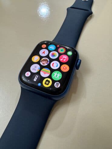 up watch: İşlənmiş, Smart saat, Apple, Suya davamlı, rəng - Mavi — 1