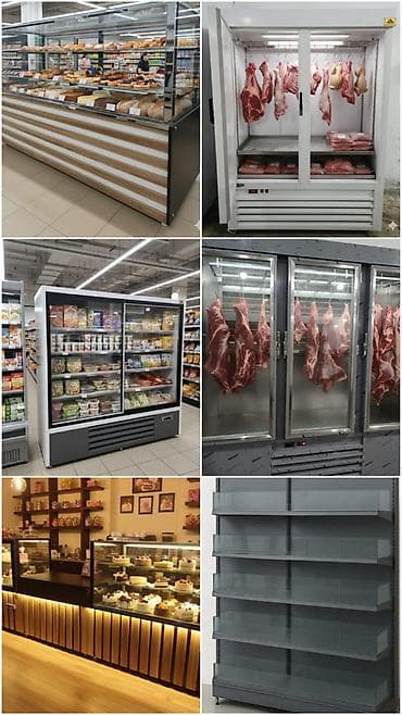 Supermarket, market, məişət və ictimai iaşə obyektləri üçün vitrən və