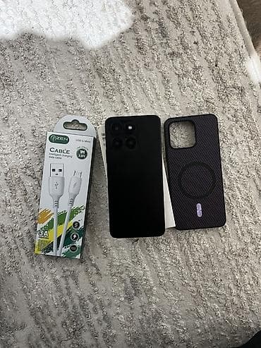 telefunlar: Honor X8, 128 GB, rəng - Qara, Barmaq izi, Face ID — 2